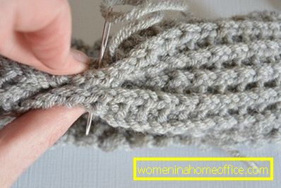 Knitting needles easy and simple