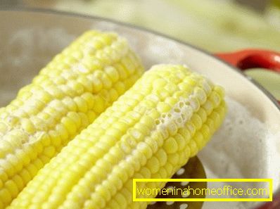 How to cook corn in milk?