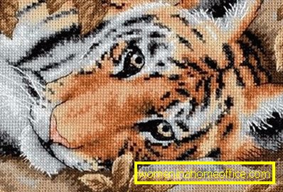 How to cross stitch large pictures?