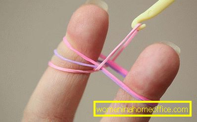 Fishtail gum strap bracelet
