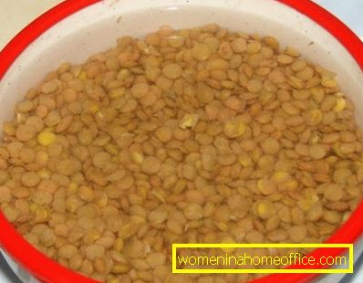 How to cook porridge from green lentils?