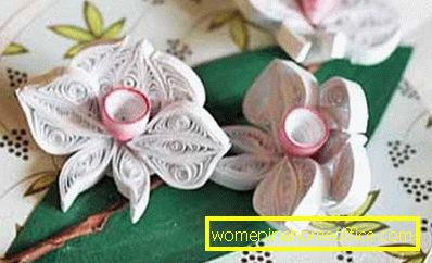 Orchid quilling