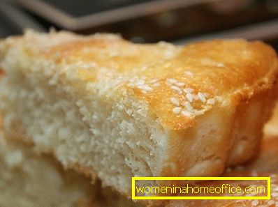 Mannica recipe on sour cream without flour