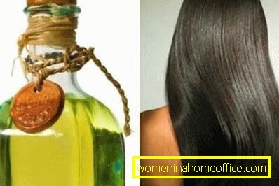 Burdock oil with castor oil for hair