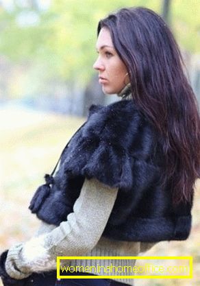 How to wear a fur vest with jeans?