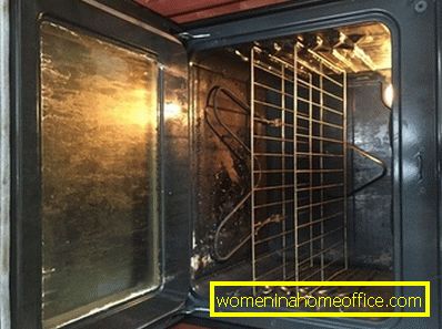 How to clean the oven from the old fat