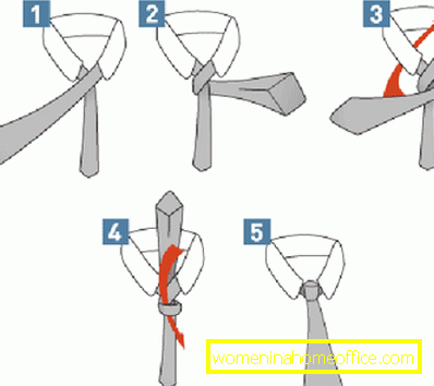 How to tie a narrow tie with different knots - Women's magazine