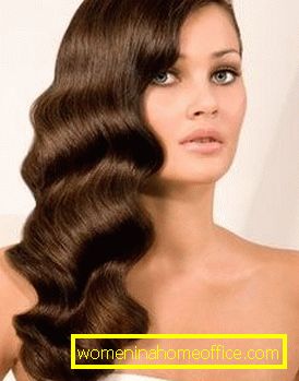 How to make large Hollywood curls at home?