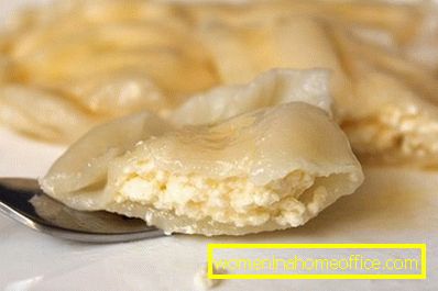 How to make the dough for dumplings with cottage cheese?