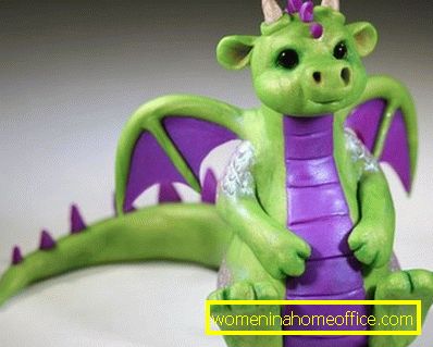 Plasticine dragon