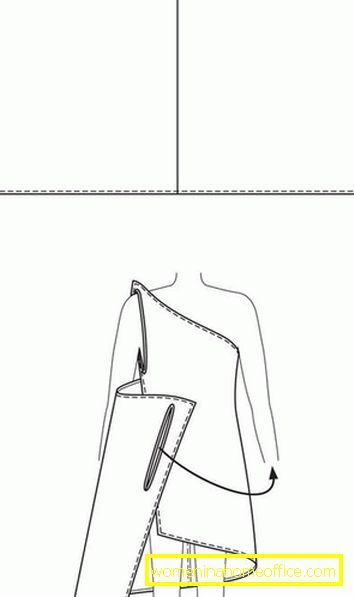 How to sew a dress with your hands quickly and without a pattern