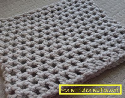 How to tie a snud-clip (circular scarf) crochet?