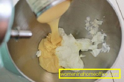 How to make cream sour cream with condensed milk?