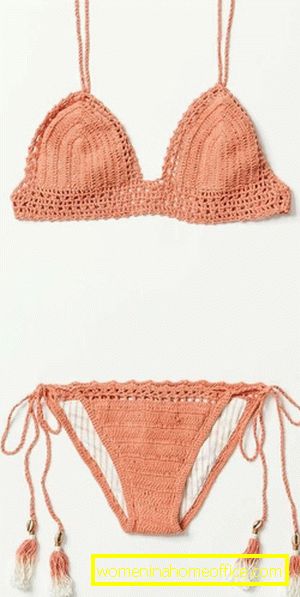 Crochet swimsuit: work patterns