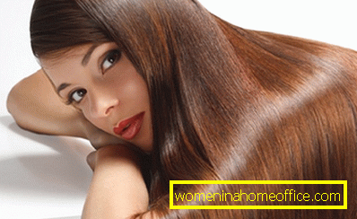 Shiny hair: use of sunflower oil