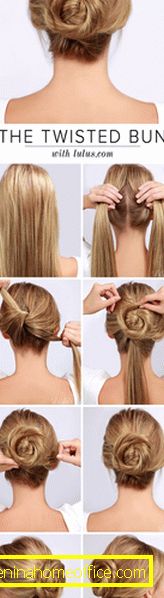 Simple hairstyles for every day with their own hands