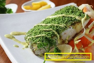 Fish recipe with lemon-mustard marinade