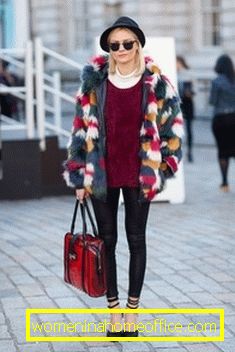 The most popular color of winter clothes
