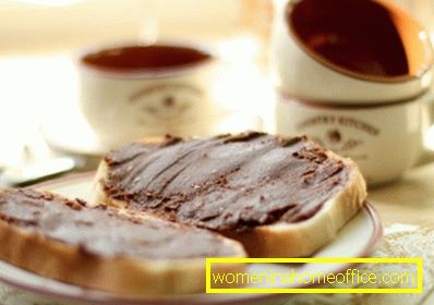 Hazelnut chocolate paste