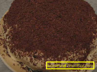 Top decorate the cake with cocoa powder or grated chocolate